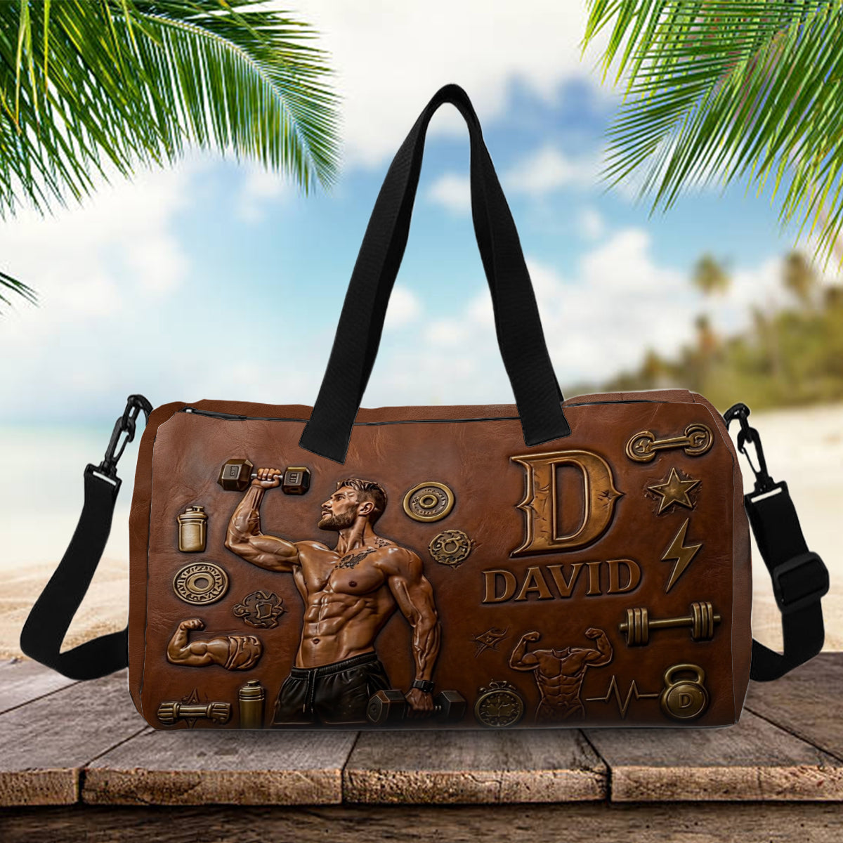 Love Gym - Personalized Fitness Duffle Bag