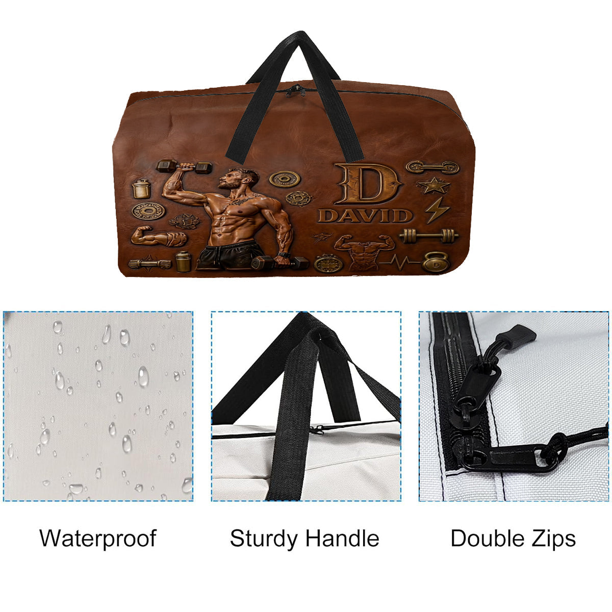 Love Gym - Personalized Fitness Duffle Bag