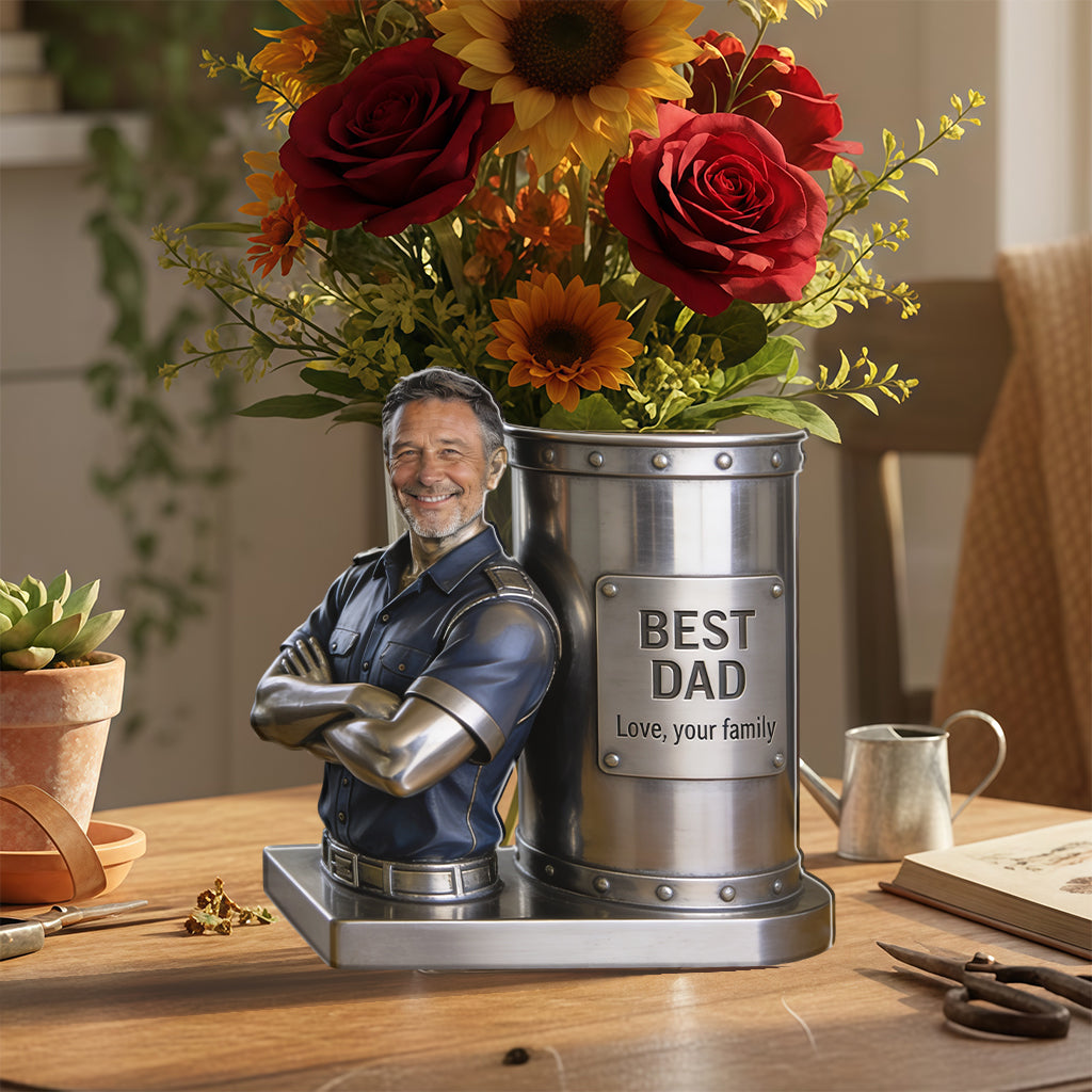 Mechanic Tools Box - Father's Day Gift - Personalized Father Acrylic Pot