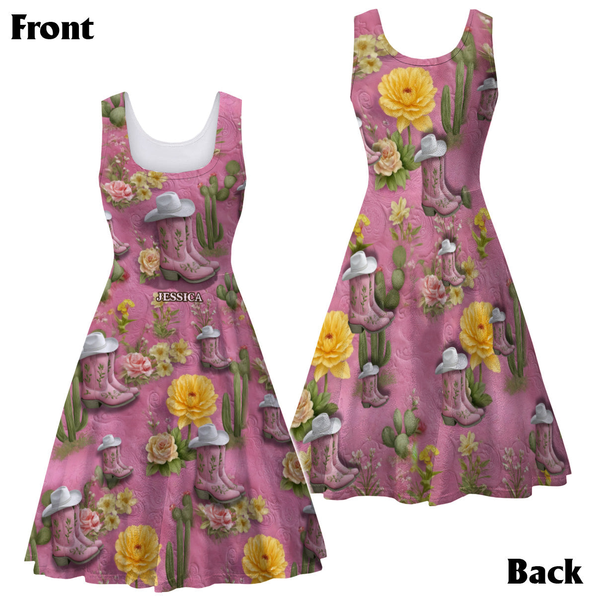 You And Me We Got This - Personalized Country Girl Hawaiian Shirt & Sleeveless Dress
