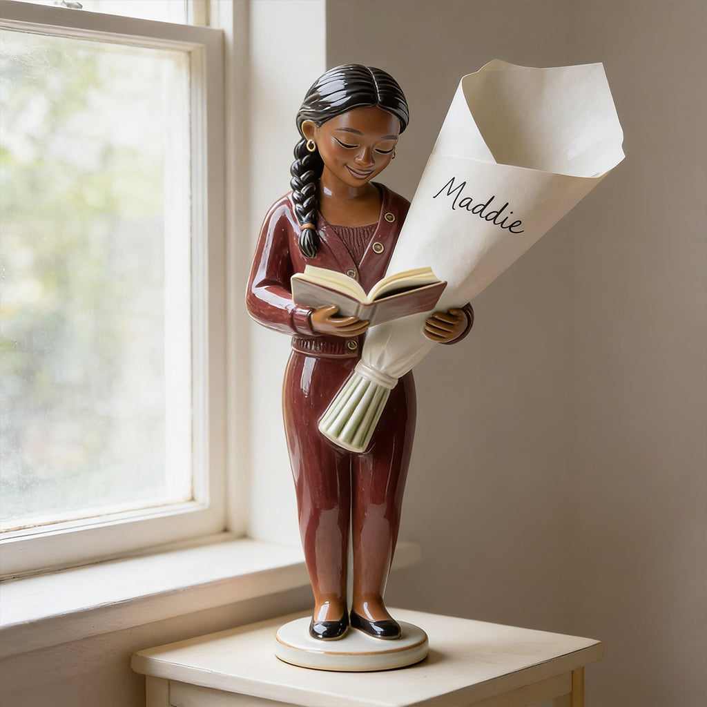 Love Reading Books - Personalized Book Acrylic Pot