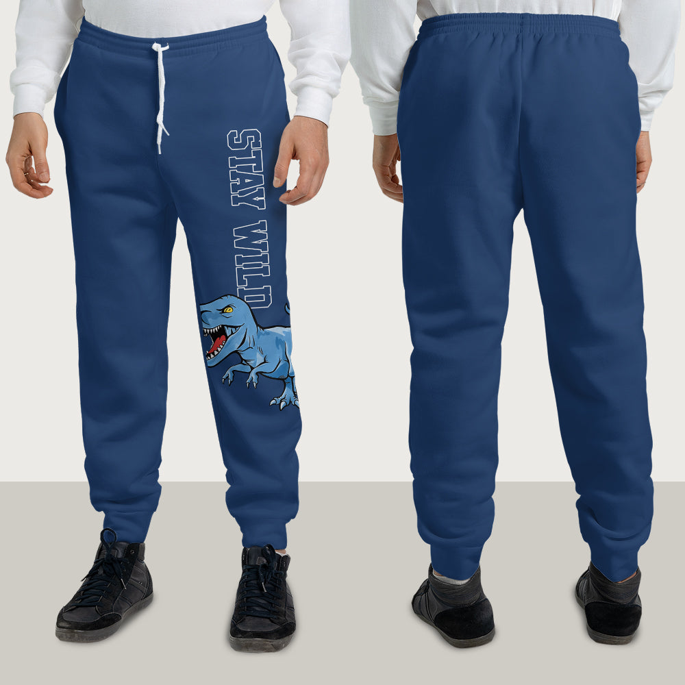 Love Dinosaurs - Personalized Kid Hoodie & Kid Jogger Sweatpants