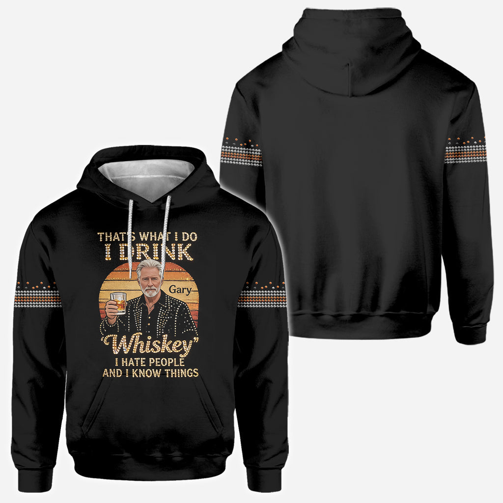 That's What I Do - Personalized Sarcasm All Over Shirt
