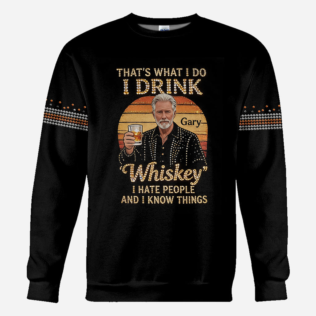 That's What I Do - Personalized Sarcasm All Over Shirt