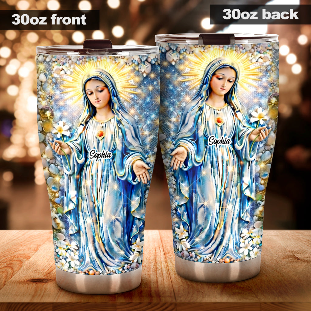Mary Mother of God - Personalized Christian Tumbler