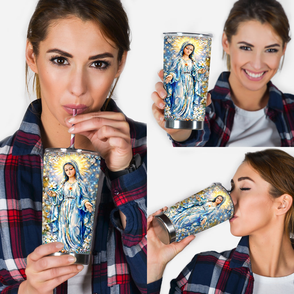 Mary Mother of God - Personalized Christian Tumbler