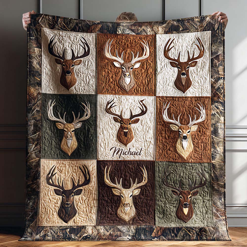 Love Hunting - Personalized Hunting Blanket