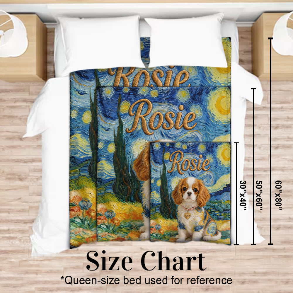 Pet Potrait - Personalized Dog Blanket