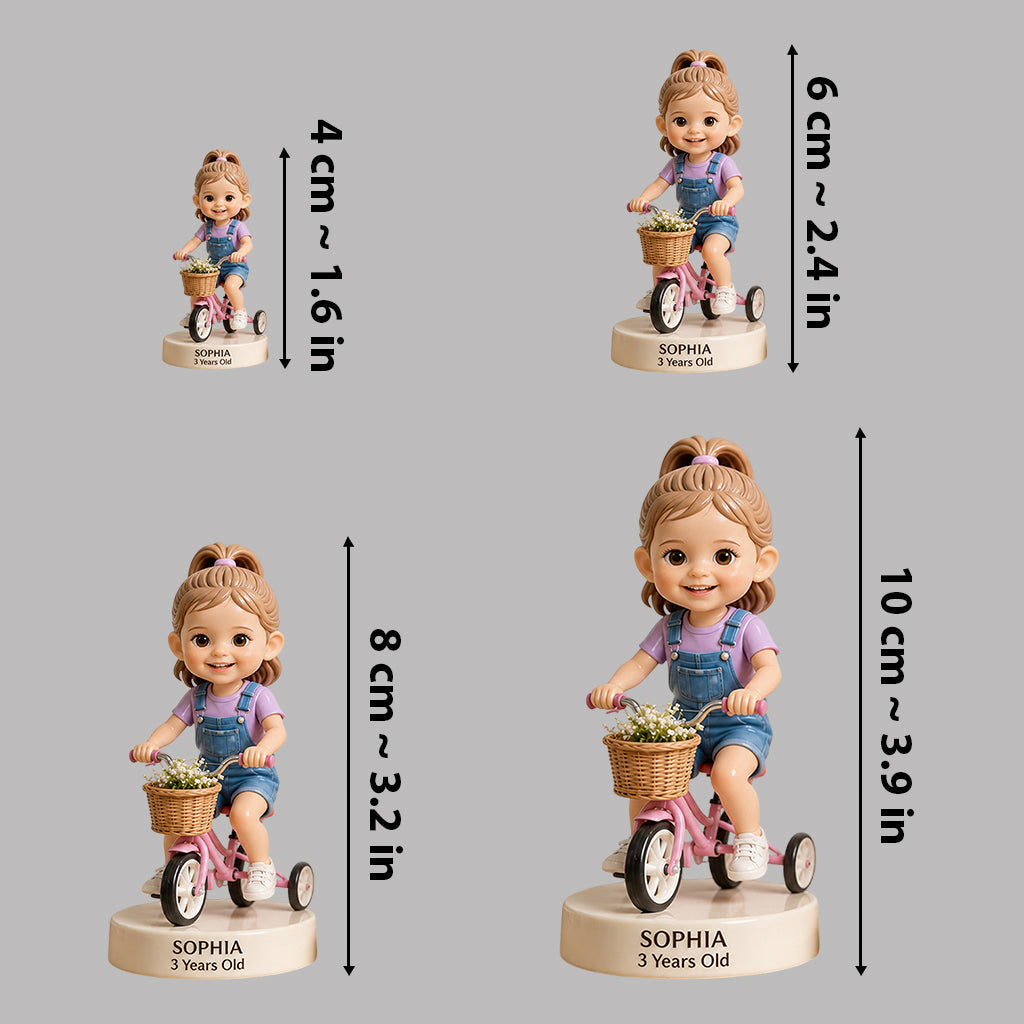 Watching You Grow Memory Set, Parents Gift - Personalized Kid Premium 3D Figurine