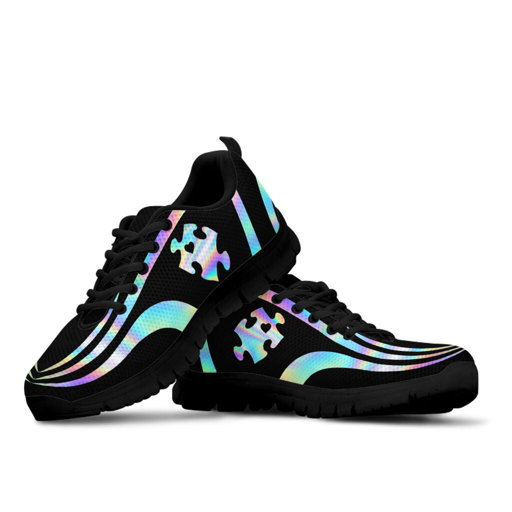 Magic Puzzle Autism Awareness Sneakers 0622