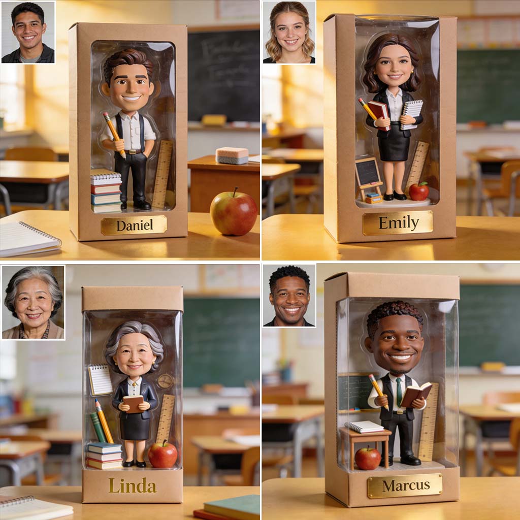 Teacher Gifts Custom From Photo - Personalized Teacher Custom Shaped Acrylic Plaque