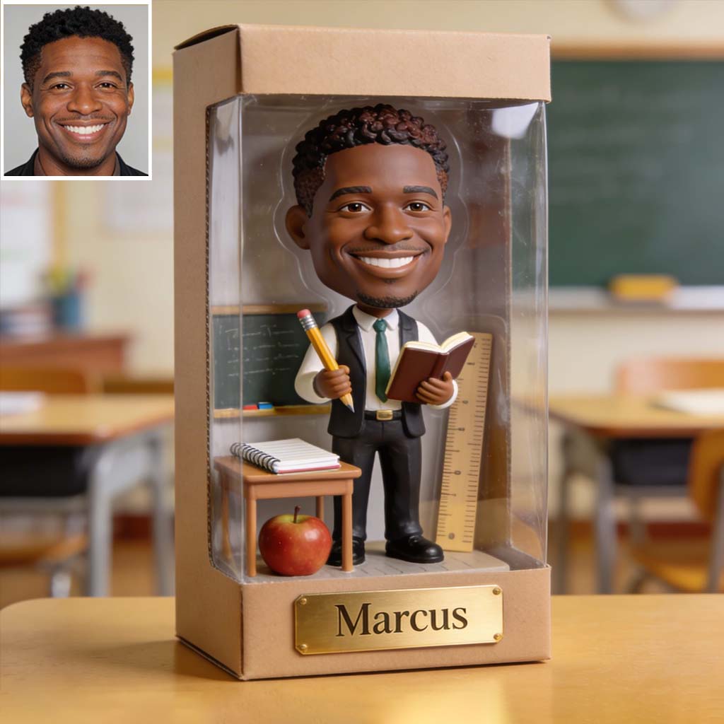 Teacher Gifts Custom From Photo - Personalized Teacher Custom Shaped Acrylic Plaque