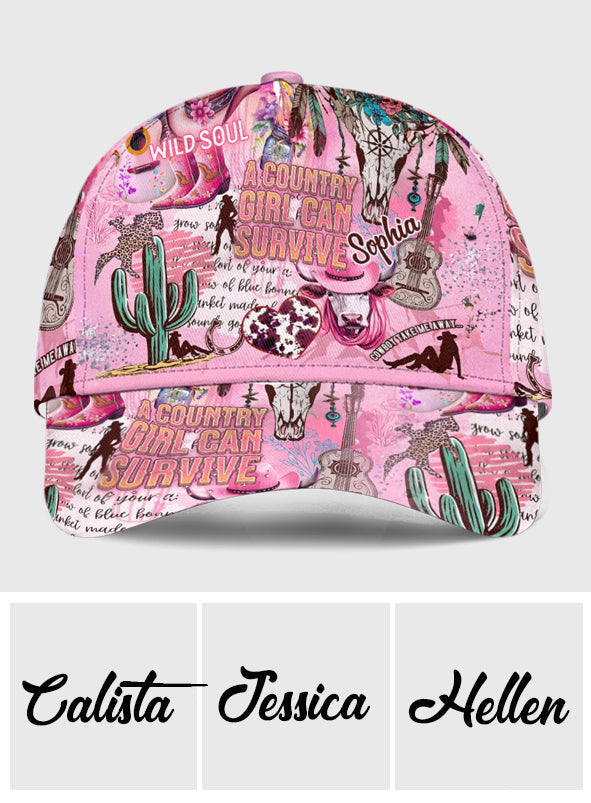 Wild Soul Cowgirl - Personalized Cowgirl Classic Cap