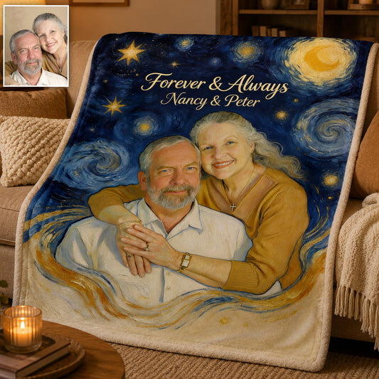 You & Me We Got This - Personalized Couple Blanket