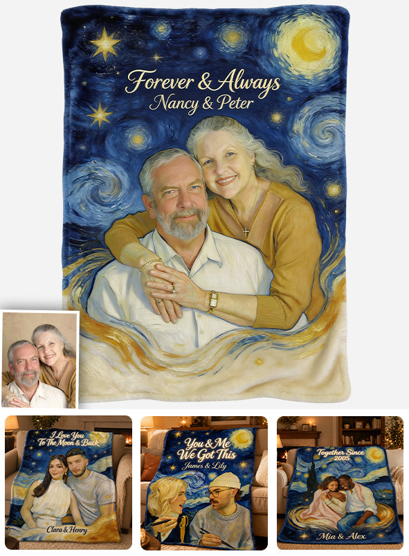 You & Me We Got This - Personalized Couple Blanket
