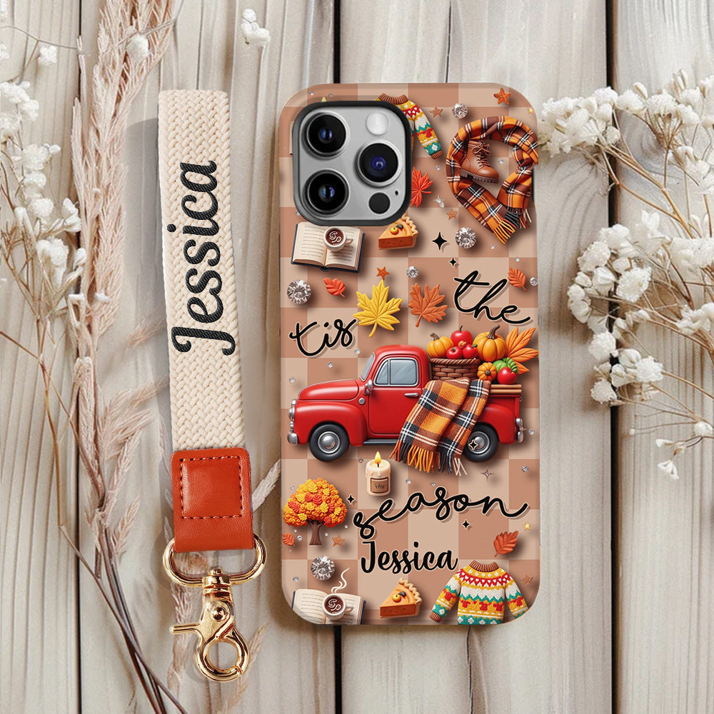 Tis The Season - Personalized Autumn Full Print Phone Case