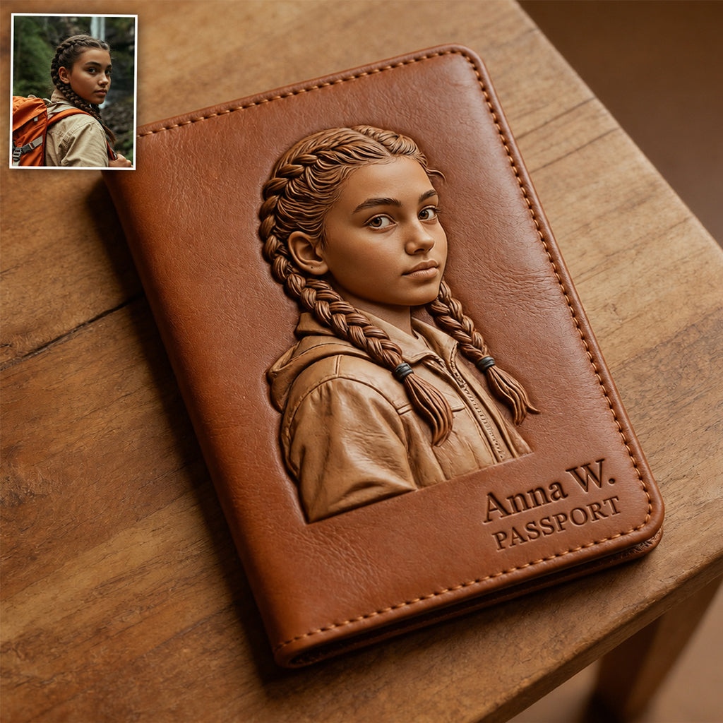 Ready To Go - Personalized Travelling Passport Holder & Luggage Tag Set