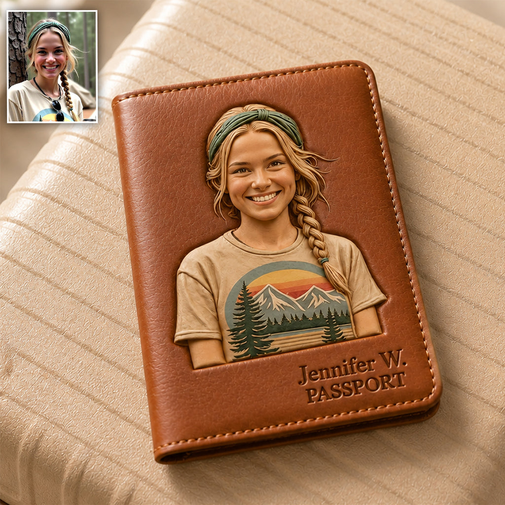 Ready To Go - Personalized Travelling Passport Holder & Luggage Tag Set