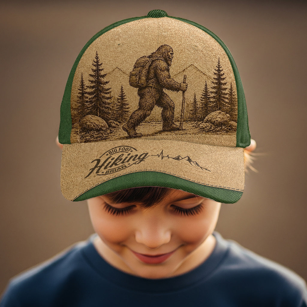Sasquatch - Personalized Hiking Classic Cap
