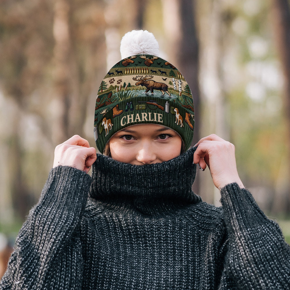 Love Hunting - Personalized Hunting Beanie Hat