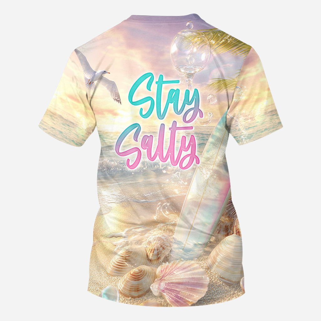Stay Salty - Personalized Surfing All Over Shirt