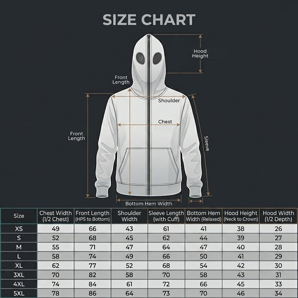 Crimson Skeleton - Personalized Halloween Full Face Zipper Hoodie
