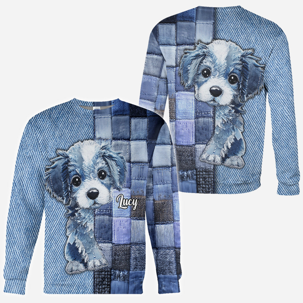 Love Golden Retriever - Personalized Dog All Over Shirt
