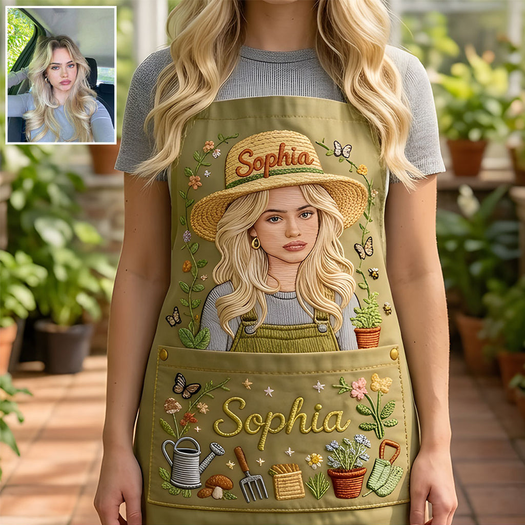 Love Gardening - Personalized Gardening Apron