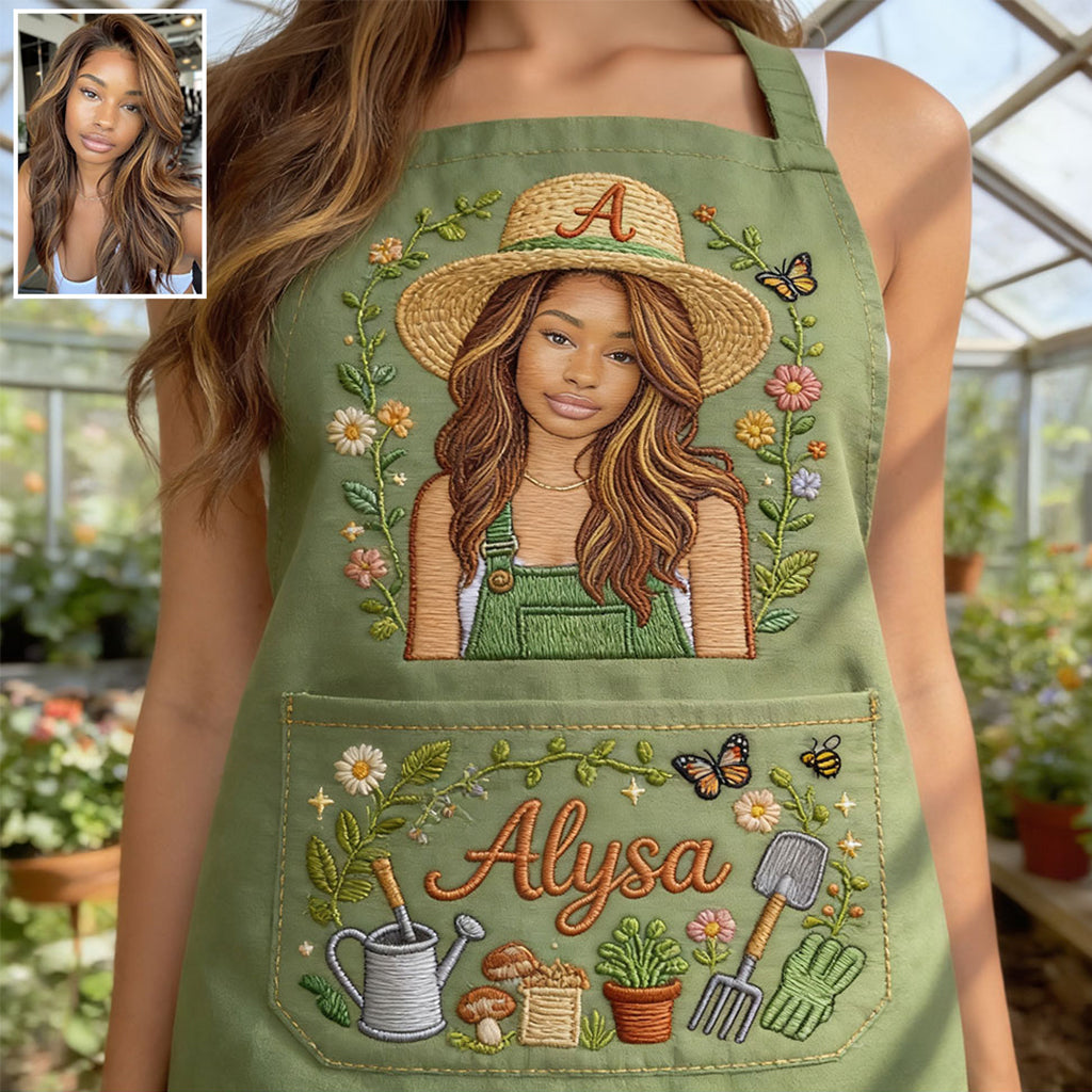 Love Gardening - Personalized Gardening Apron