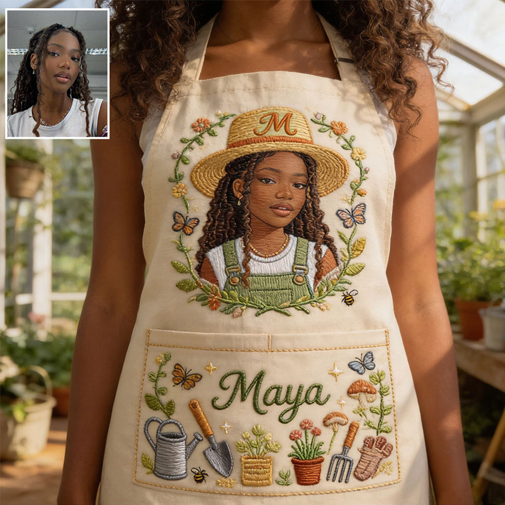 Love Gardening - Personalized Gardening Apron
