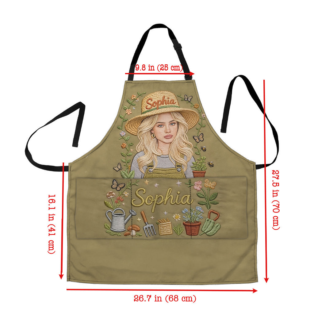 Love Gardening - Personalized Gardening Apron