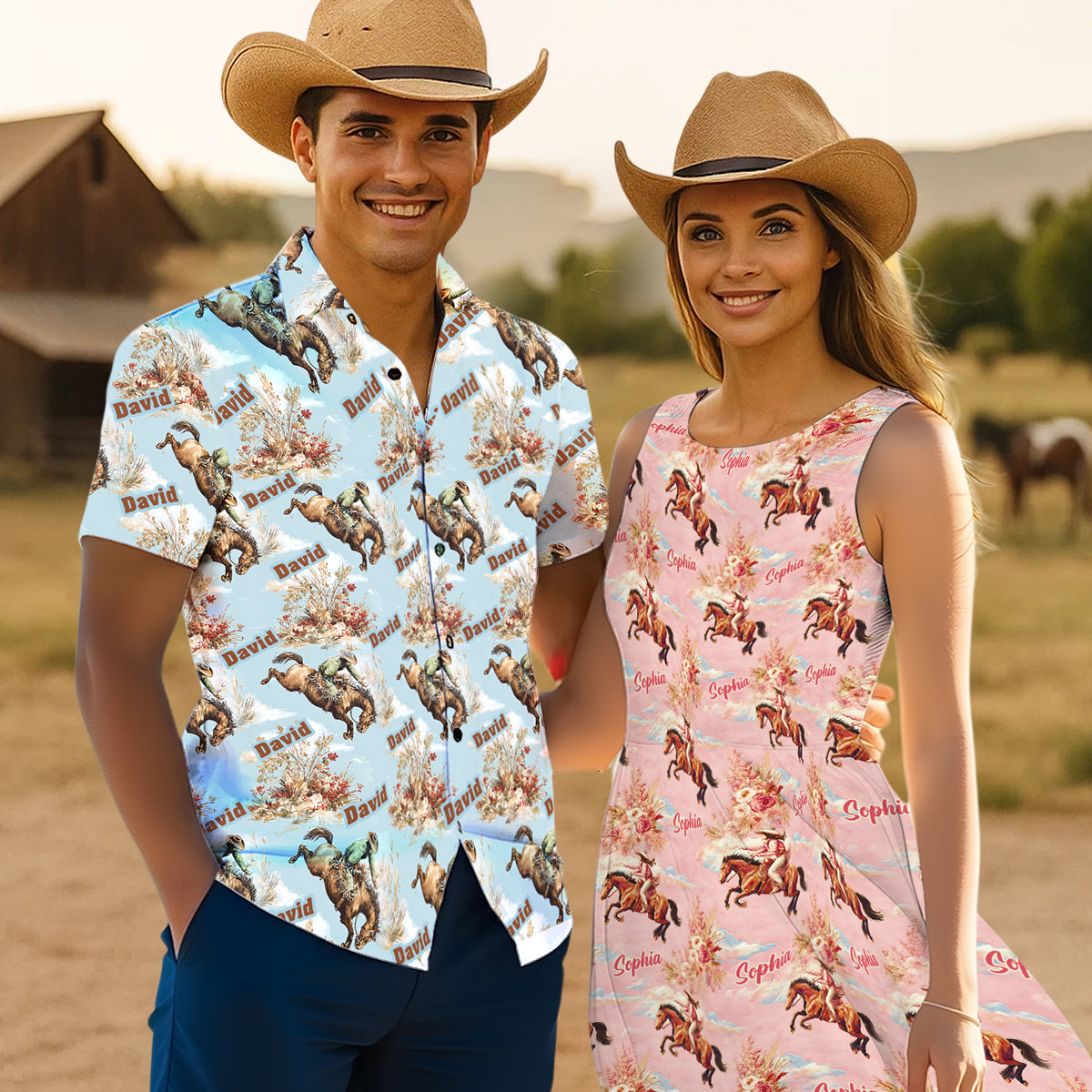 You And Me We Got This - Personalized Country Girl Hawaiian Shirt & Sleeveless Dress