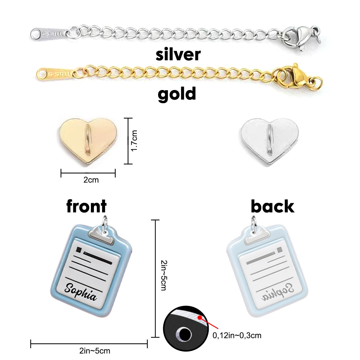 Nurse Life - Personalized Nurse Dangling Charms