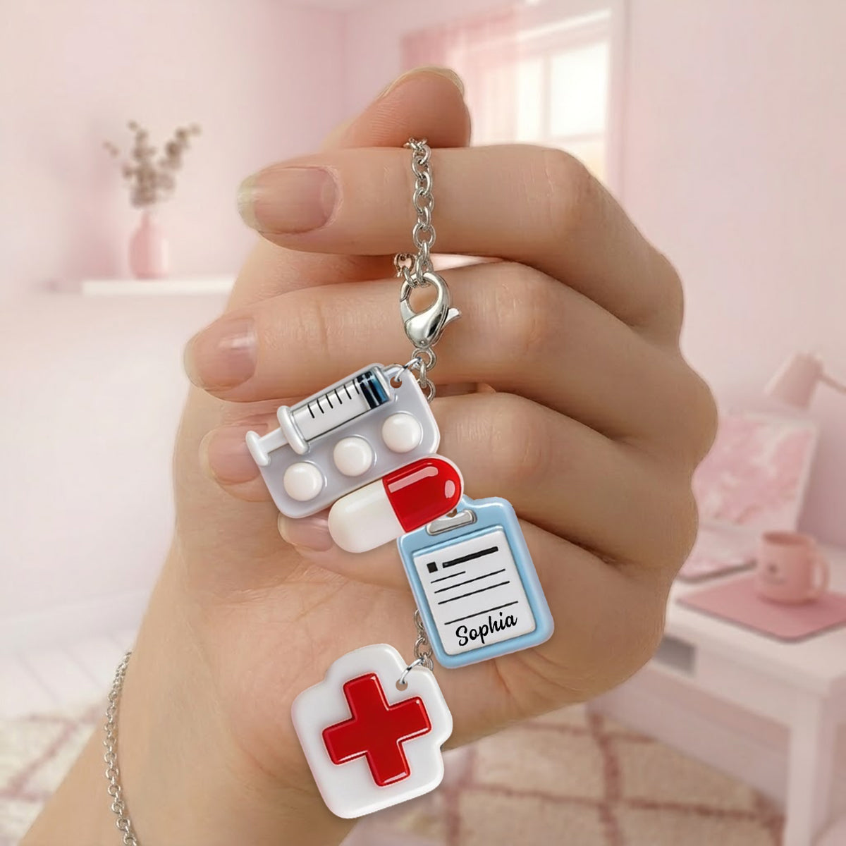 Nurse Life - Personalized Nurse Dangling Charms