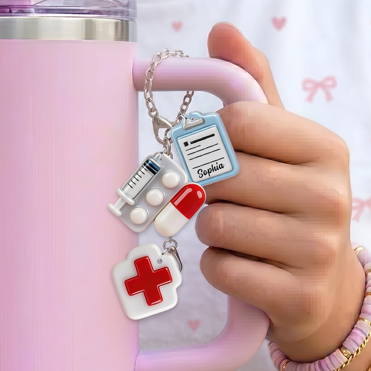 Nurse Life - Personalized Nurse Dangling Charms