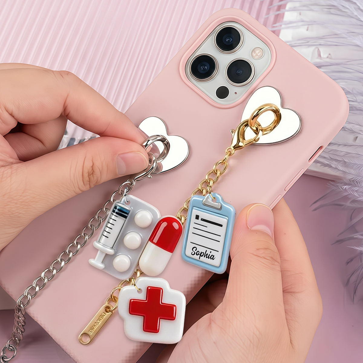 Nurse Life - Personalized Nurse Dangling Charms