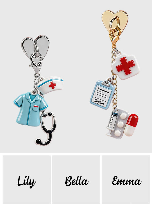 Nurse Life - Personalized Nurse Dangling Charms