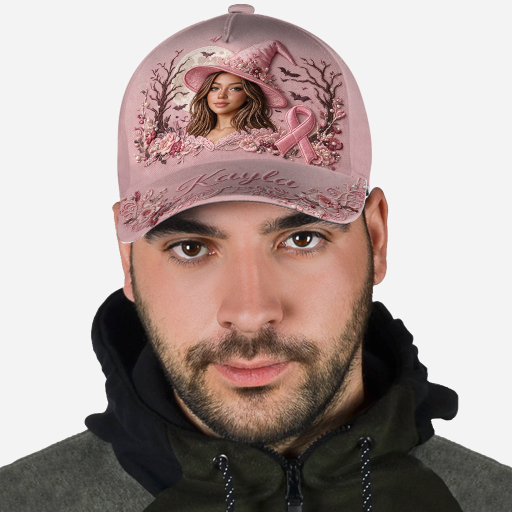 Pink Witch - Personalized Breast Cancer Awareness Classic Cap