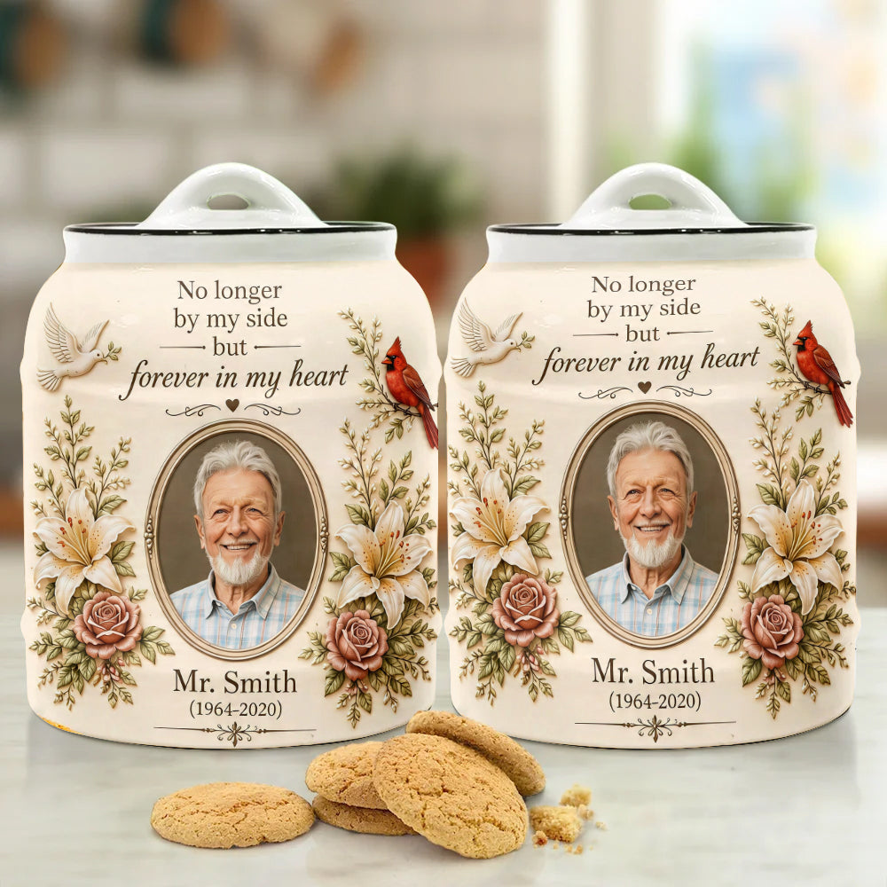 Memorial Gift, Gift for Lost of Loved Ones - Personalized Memorial Keepsake Jar