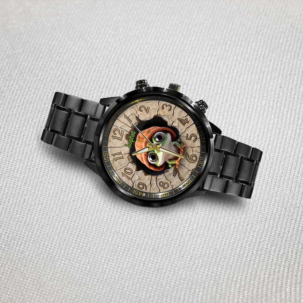 Love Frog - Personalized Frog Hand Watch