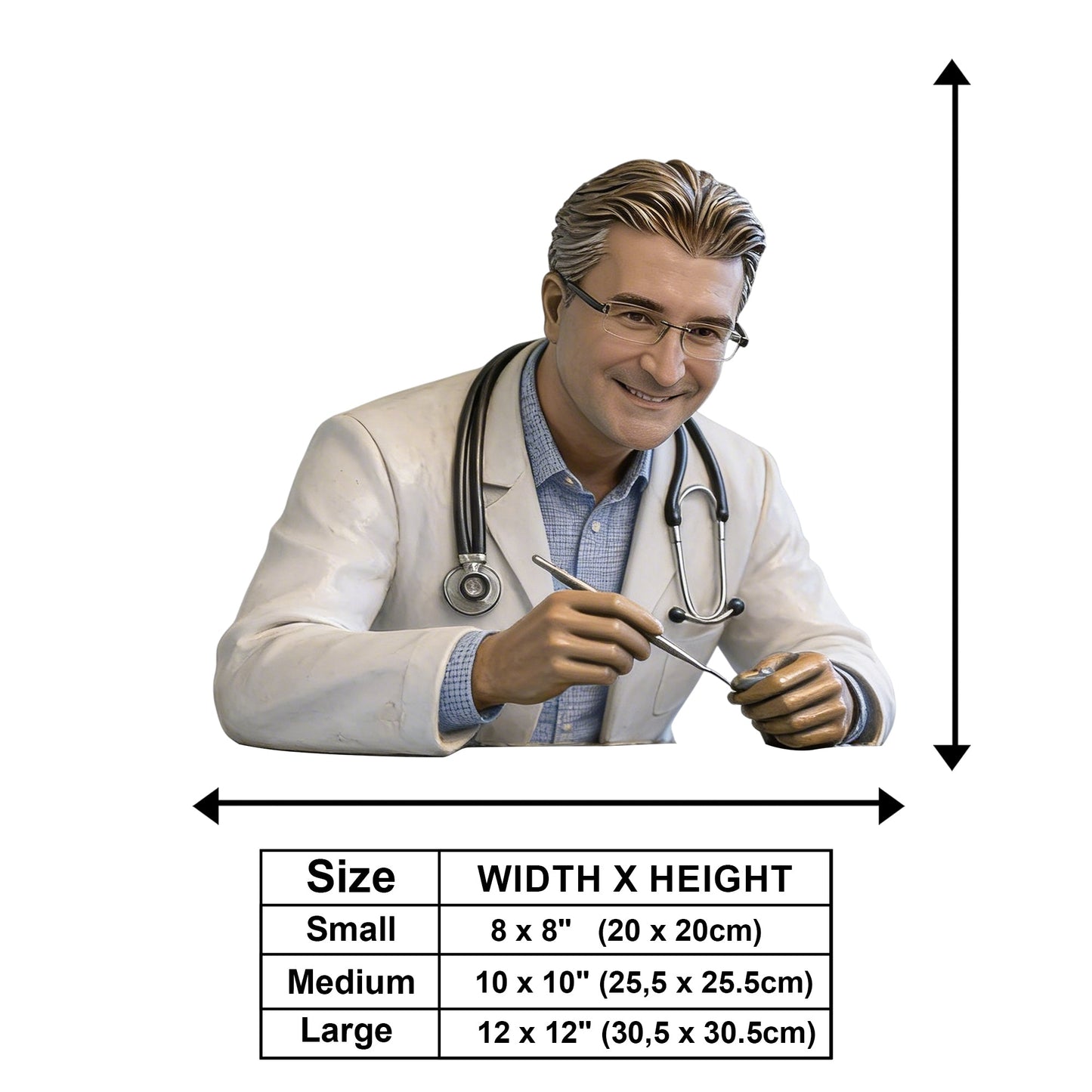 My Dental Clinic - Personalized Dentist Wooden Wall Mount Sign