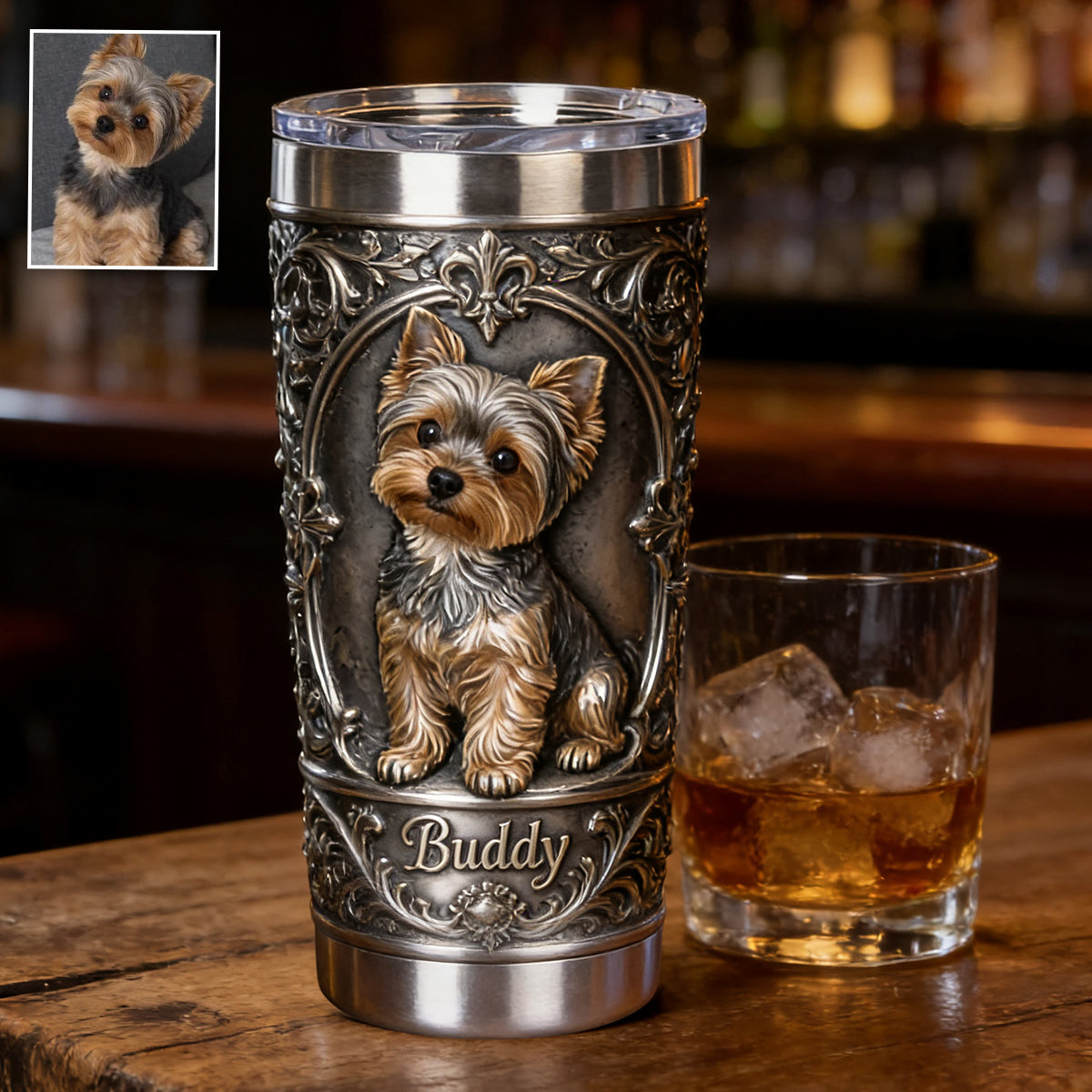 Love My Pet - Personalized Dog Tumbler