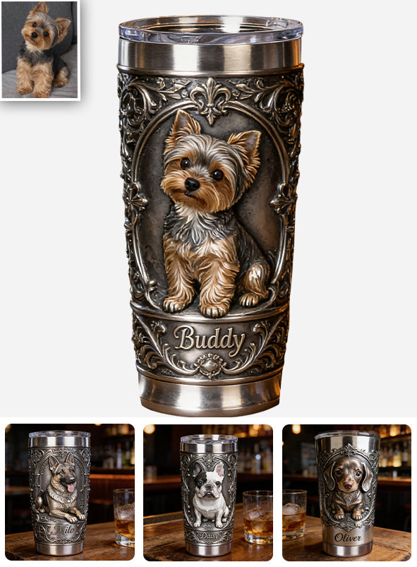 Love My Pet - Personalized Dog Tumbler