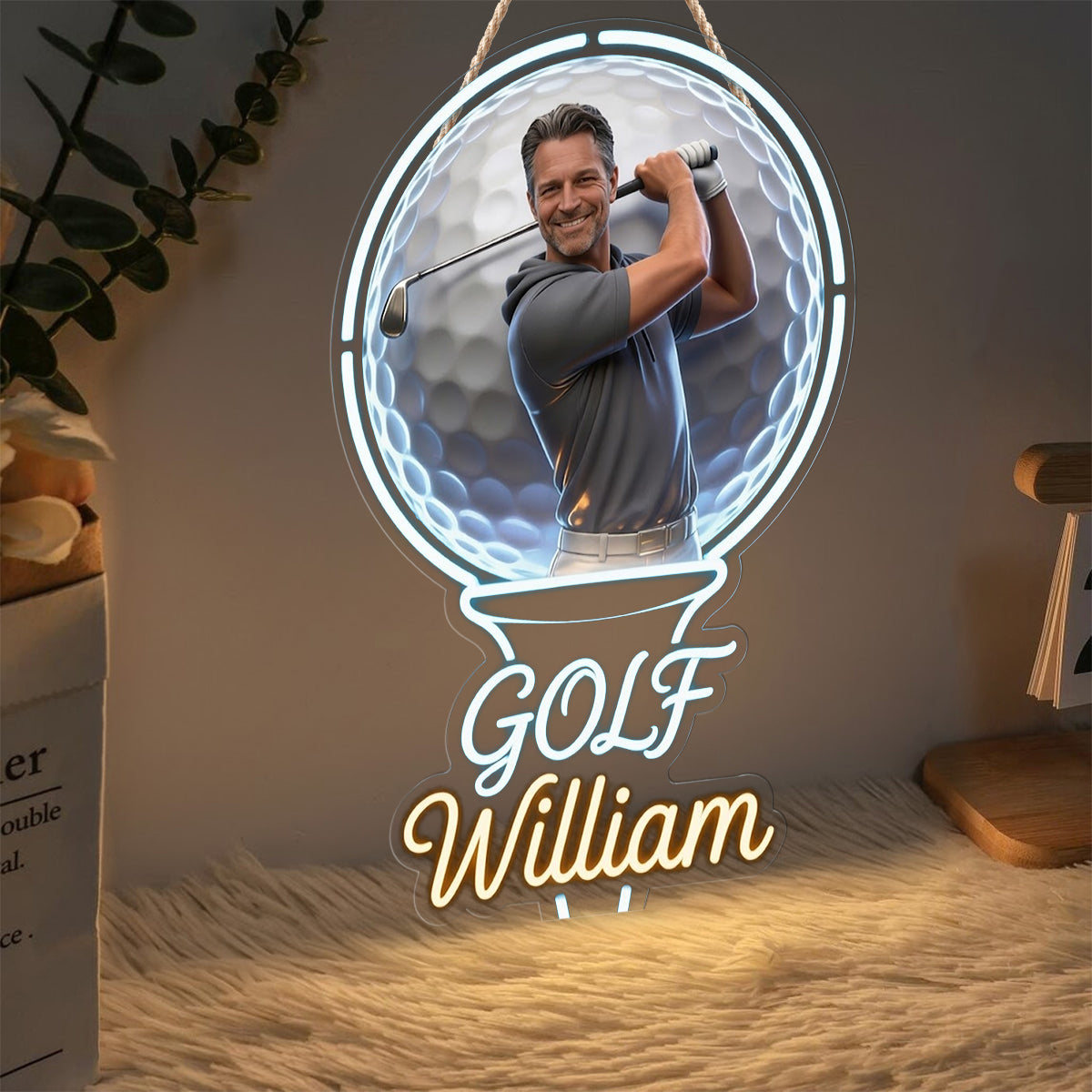 Par Excellence - Personalized Golf LED Light Acrylic Sign