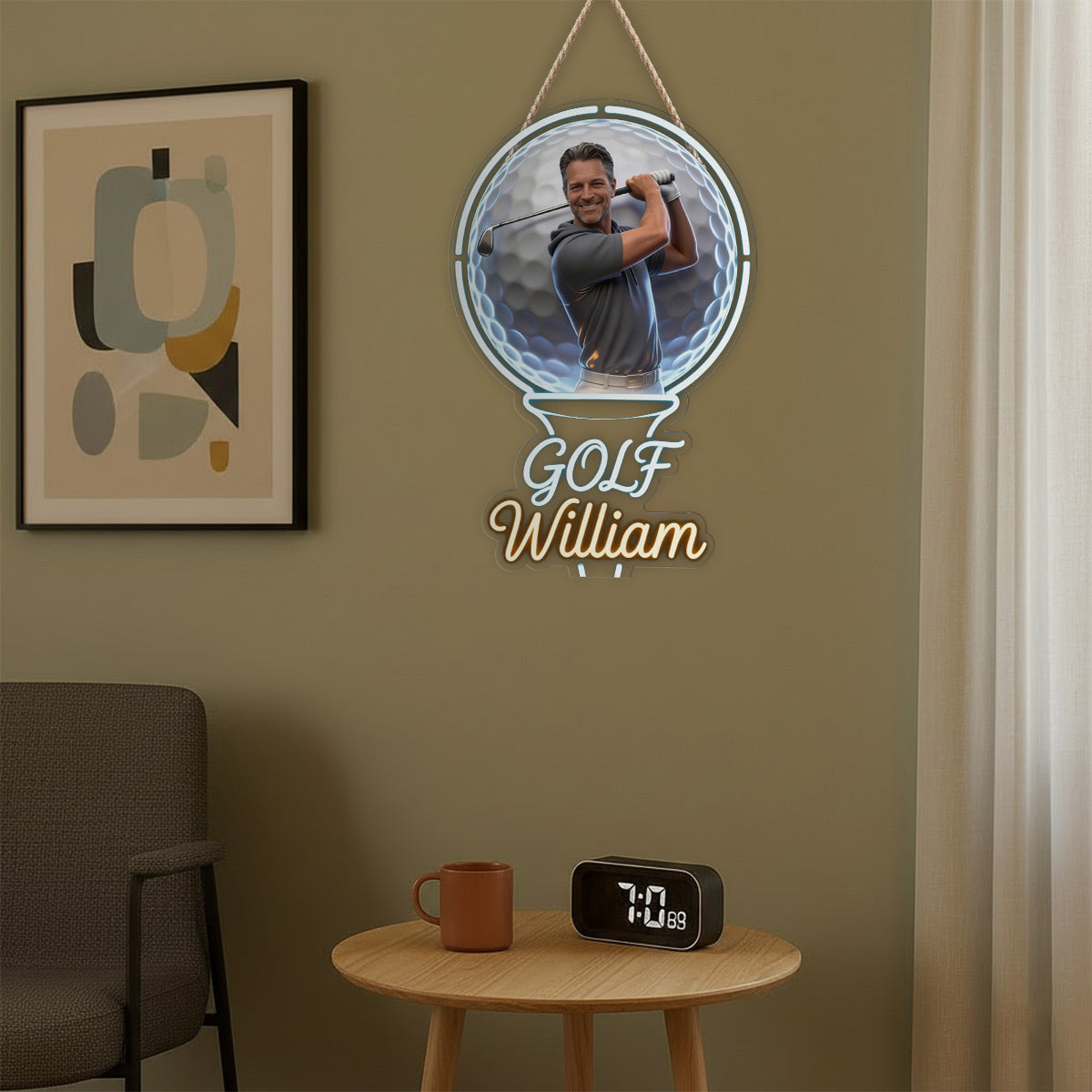 Par Excellence - Personalized Golf LED Light Acrylic Sign