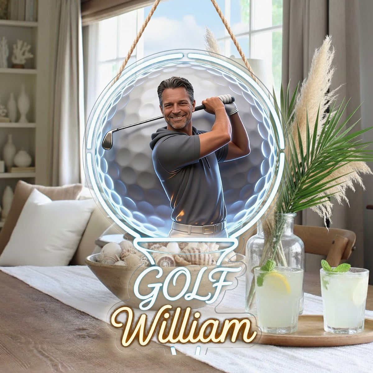 Par Excellence - Personalized Golf LED Light Acrylic Sign