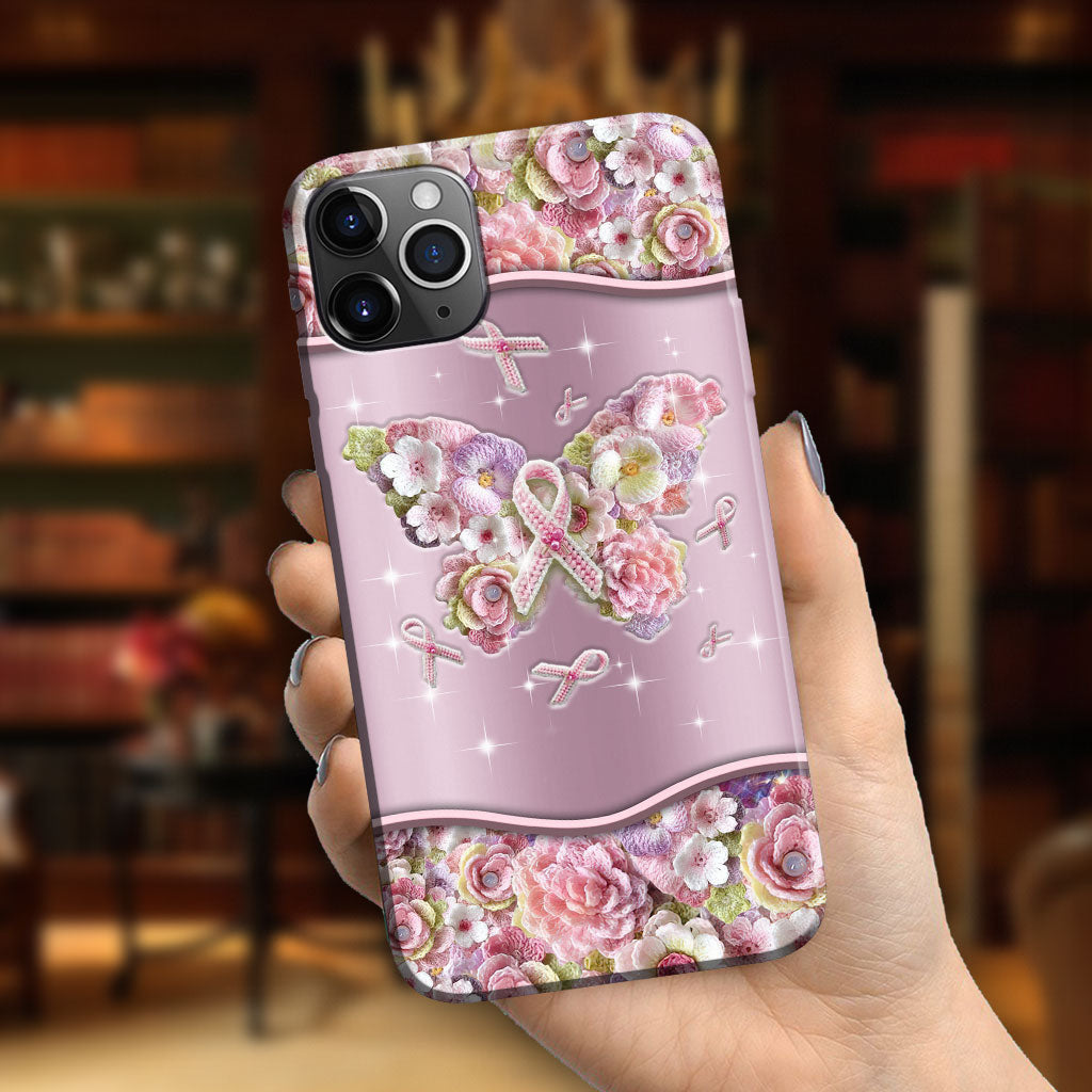 In October We Wear Pink - Breast Cancer Awareness Personalized 3D Printed Phone Case
