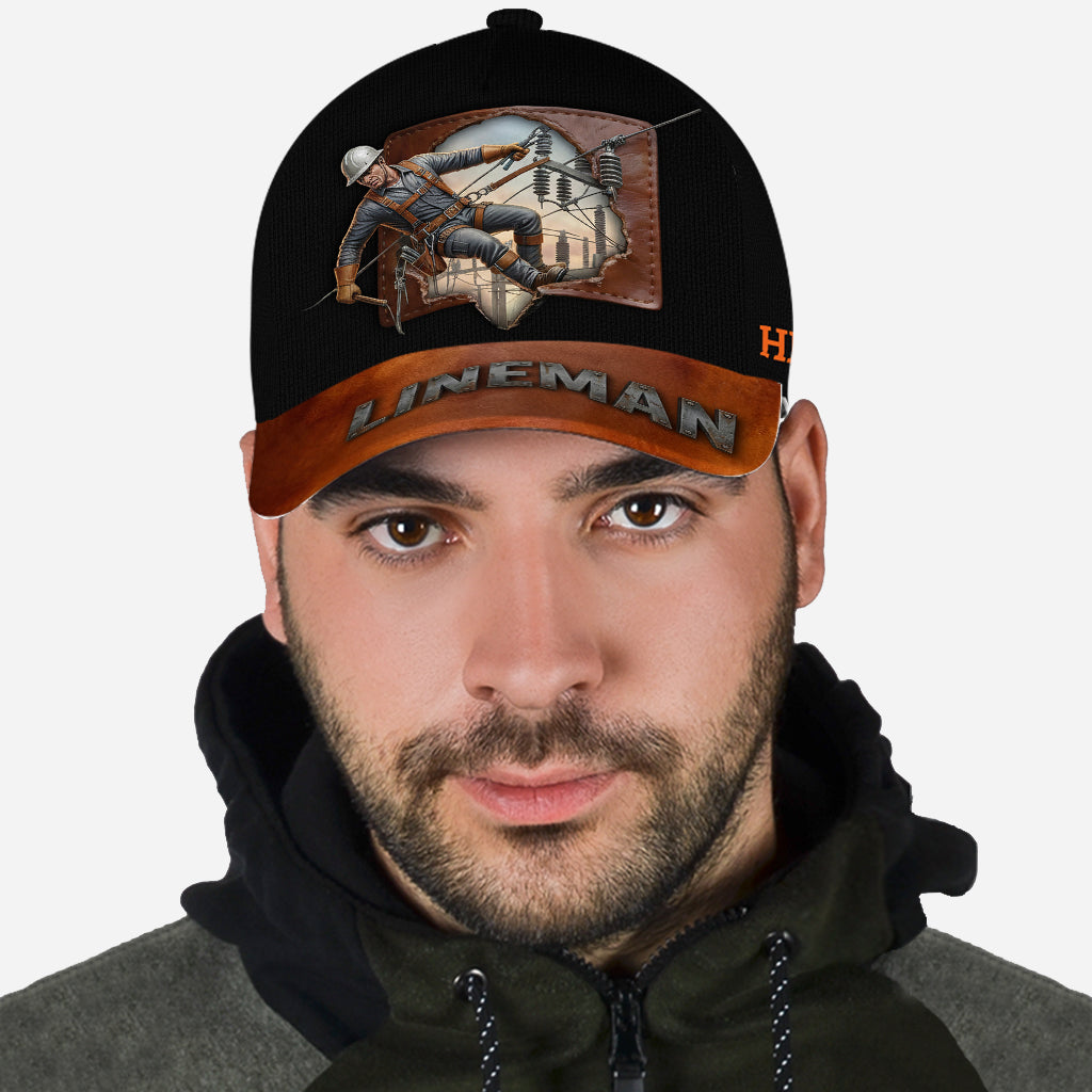 Love Lineman - Personalized Lineman Classic Cap