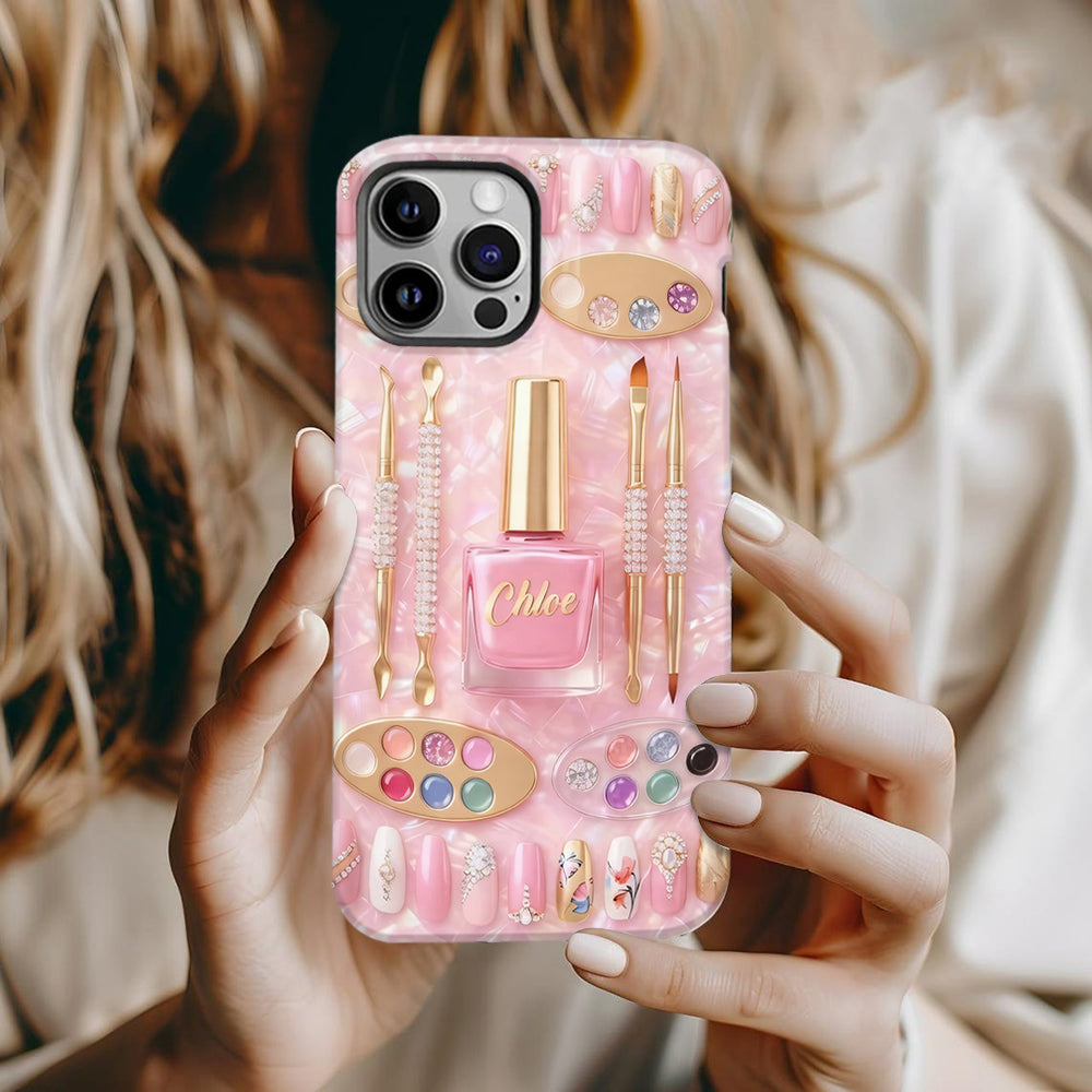 Nail Artist - Personalized Nail Salon Full Print Phone Case