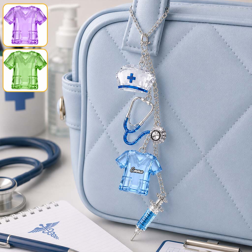 Love My Job - Personalized Nurse Dangling Charms